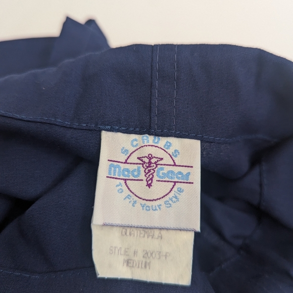 Med Gear Scrubs To Fit Your Style Blue Pants Women's Size Medium NWT Vintage - Picture 4 of 7